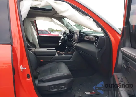 2023 Toyota Tundra Hybrid Trd Pro из США, поврежденный, VIN 5TFPC5DB7PX018706